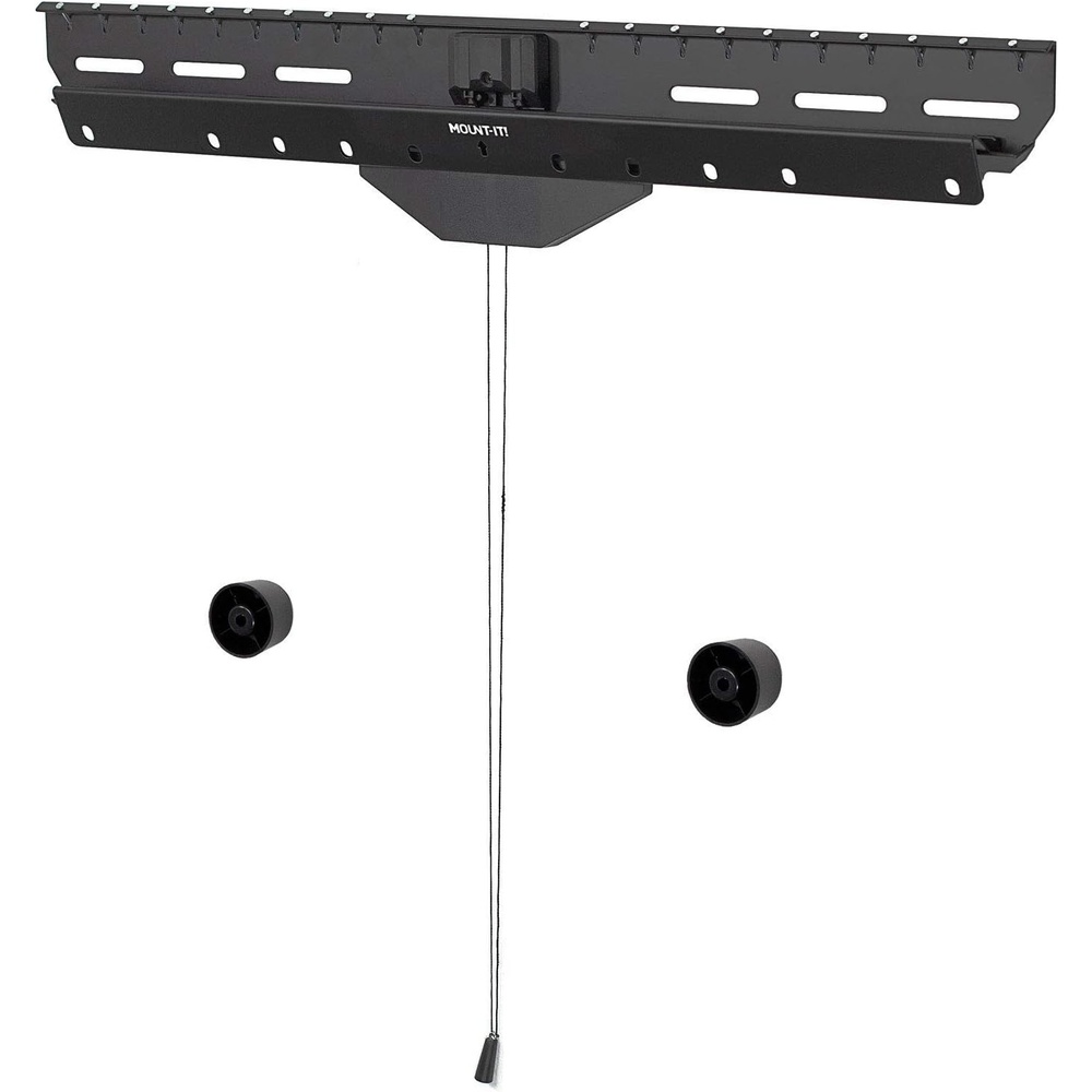 image:imageMountIt No Stud TV Wall Mount Drywall Studless Tilting TV Hanger for Most 4080 Inch TVs up to 110 lbs No Drill tv Mount No Damage Easy Install Low Profile Up to VESA 600x400