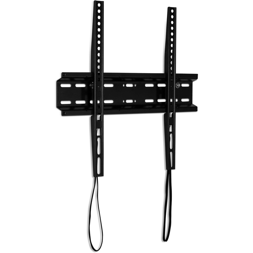 image:imageMountIt UltraSlim Fixed TV Wall Mount for 3255 Inch Flat Screen TVs Low Profile 11 Flush Design VESA 200x200 to 400x400 77 lb Capacity Quick Release Cords 16 Stud Installation