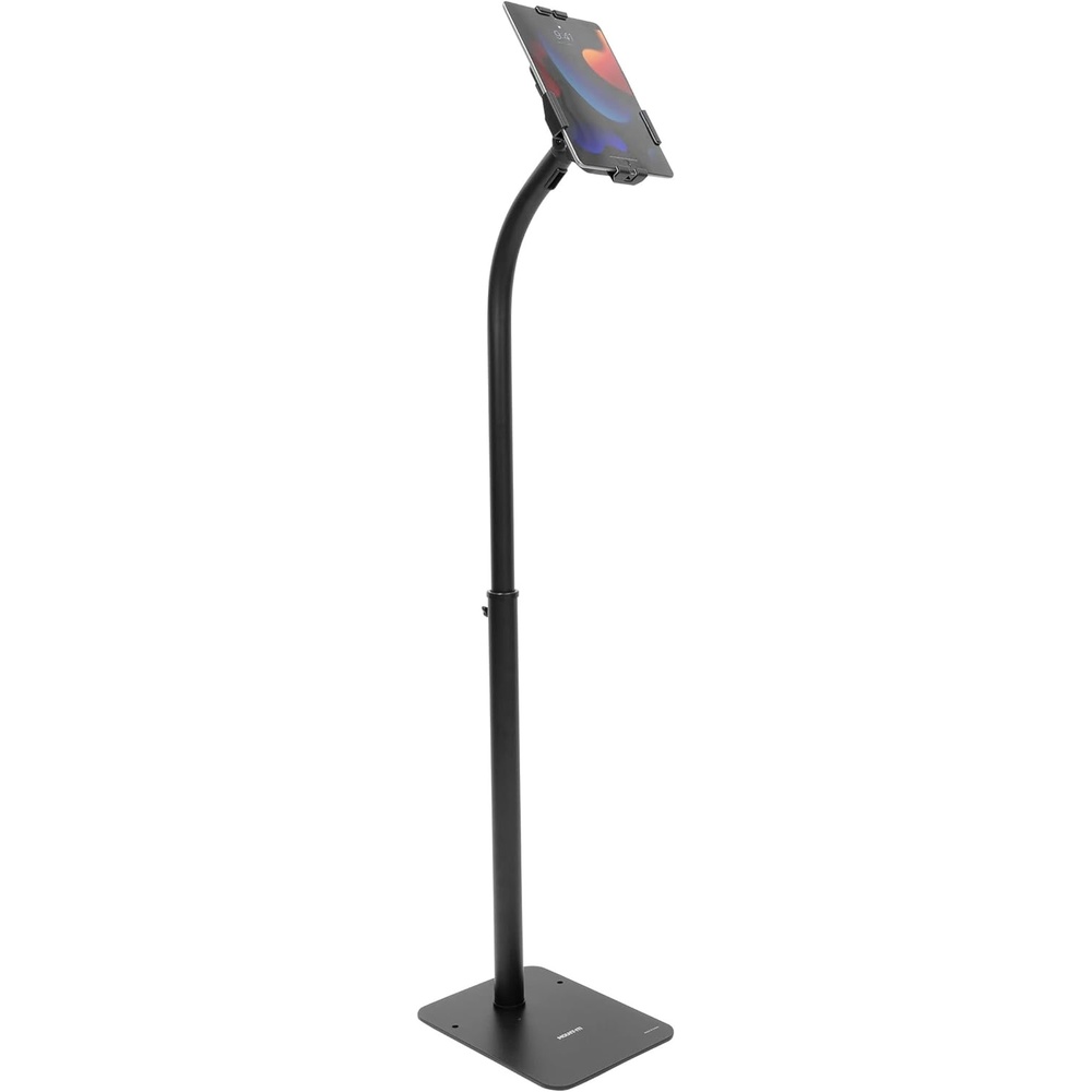 image:imageMountIt Universal Tablet Floor Stand with Locking Clamp AntiTheft Adjustable Kiosk for 7911 Tablets Height Adjustable 31468 BoltDown Base for Retail amp Business Black