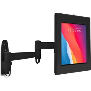 image:imageMountIt AntiTheft Tablet Wall Mount with Swing Arm for iPad iPad Air iPad Pro  Lockable TamperProof Design Full Motion Tilt Swivel Rotation VESA 75x75 for Office Retail WhiteBlack