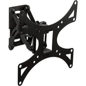 image:imageMountIt Swivel TV Wall Mount for Single Stud Installation  Fits Up to 200x200 VESA Patterns for 2342 Inch Flat Screen and Monitors  Adjustable Tilt and Extend  66 Lbs Capacity Black