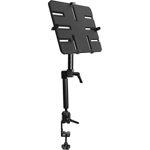 image:imageMountIt Tablet Pole Mount amp Desk Mount with CClamp Base Universal Full Motion iPad amp Tablet Holder for 614 Inch Screens Mic Stand Treadmill Wheelchair amp Tripod Compatible