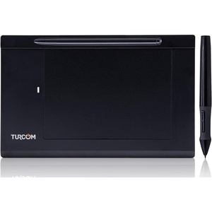 image:imageTurcom Graphics Tablet Drawing Touch Pen for Windows and Mac  55  x 4 Black Surface Area Ideal for Kids and Artists TS6540